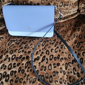 Kate Spade Lavender and Creme Crossbody Bag